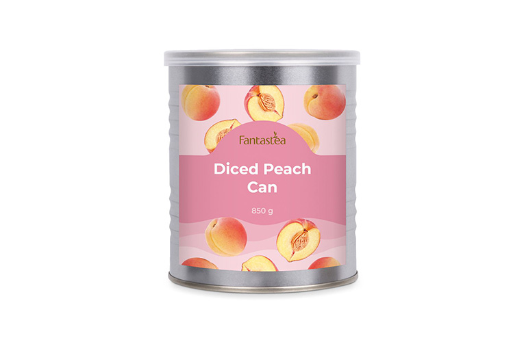 Diced Peach Can