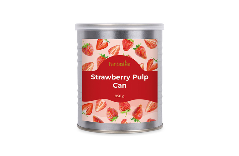 Strawberry Pulp Can