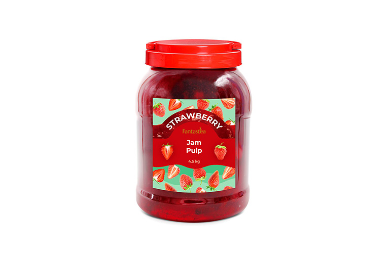 Strawberry Fruit Jam Pulp
