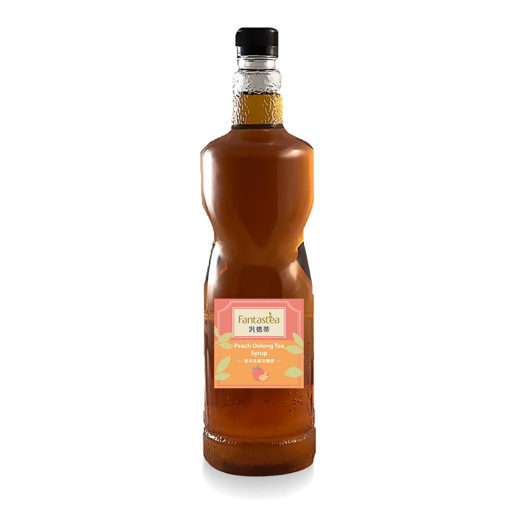 Peach Oolong Tea Flavored Syrup