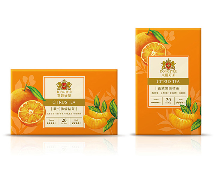 Enveloped Citrus Tea Bag - 2g Tea Bag