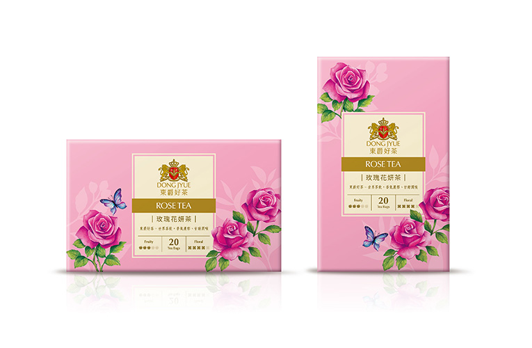 Enveloped Rose Tea Bag 2g Tea Bag