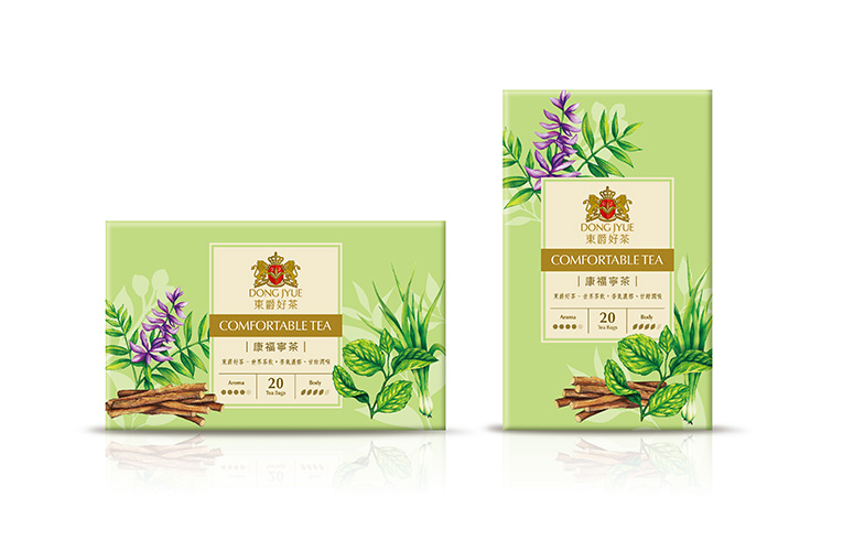 Enveloped Comfort Mint Tea Bag 2g Tea Bag